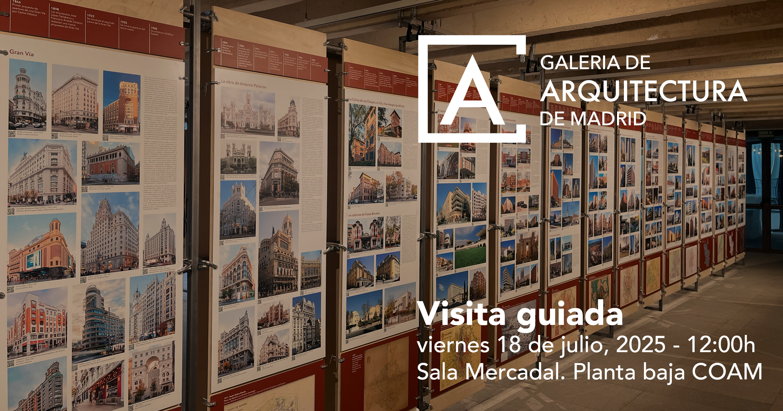 Visita guiada - Galería Arquitectura de Madrid